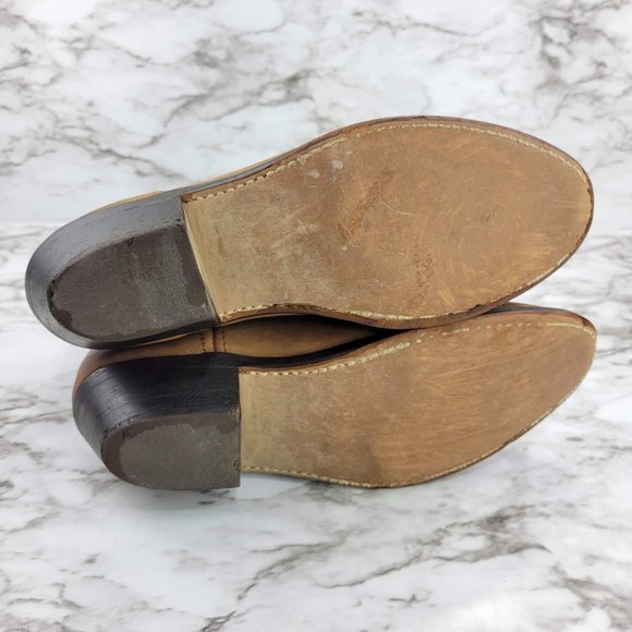 Laredo Kadi Distressed Brown Cowgirl Cowboy Boots 5742 - Picture 6 of 7